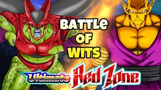 BATTLE OF WITS MISSION BEATEN! ULTIMATE RED ZONE VS CELL MAX | DBZ DOKKAN BATTLE