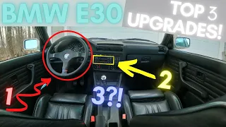 There's No Reason For You To Dislike 2 Of The 3 Updates I Made To My BMW E30 S62!!