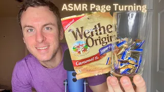 ASMR Hard Candy & Page Turning