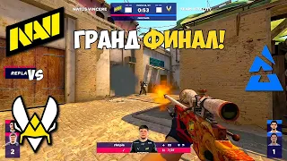 NAVI vs VITALITY. ГРАНД-ФИНАЛ! BLAST Premier: Fall Finals 2021. ЛУЧШИЕ МОМЕНТЫ КС ГО. NAVI CS GO