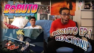 BORUTO EP. 1 REACTION + Predictions!! | "うずまきボルト!!" | NEW TENSEIGAN?!