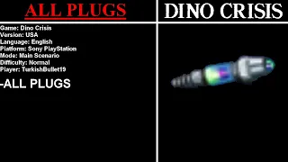 Dino Crisis [USA] (PlayStation) - (All Plugs)