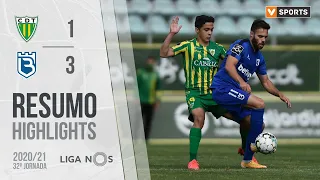 Highlights | Resumo: Tondela 1-3 Belenenses SAD (Liga 20/21 #32)