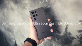 CAMERA TEST | Samsung Galaxy S24 Ultra vs Galaxy S23 Ultra ZOOM 10x, 30x, 100x AFTER FIRST UPDATE.