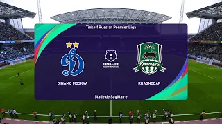 PES 2021 | Dynamo Moscow vs Krasnodar - Russia Premier League | 04/10/2020 | 1080p 60FPS