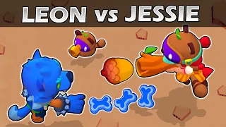 LEON vs JESSIE | 1vs1 | New skin