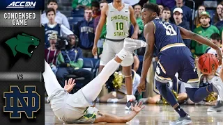 Chicago State vs. Notre Dame Condensed Game | 2018-19 ACC Basketball