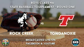 KS Class 4A Baseball State Championship: Rock Creek High School vs Tonganoxie High School