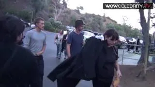 Liv Tyler arrives at The Hollywood Bowl for Aerosmith Concert