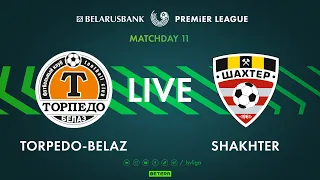 LIVE | Torpedo-BelAZ – Shakhter | Торпедо-БелАЗ — Шахтер