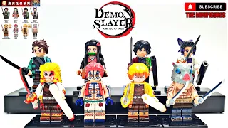 Lego Demon Slayer : Kimetsu No Yaiba Characters Minifigures Unofficial by WM BLOCKS WM6116. Tanjiro