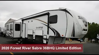 2020 Forest River Sabre 36BHQ Limited Edition Fifth Wheel Walkthrough - Tri State RV