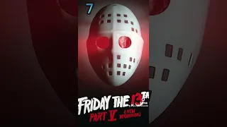 Friday the 13th ranking