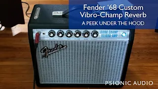 Fender '68 Custom Vibro-Champ Reverb | A Peek Under the Hood