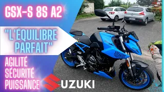 GSXS 8S A2 : L'équilibre parfait entre agilité, puissance et sécurité pour les débutants !