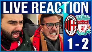 [REACTION EPICA] PRIMA LA GODURIA, POI LO SBROCCO TOTALE DI STEVE! MILAN - LIVERPOOL: 1-2