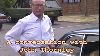 John Thornley Interview on the MG Cars Channel -