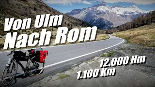 1100 KM! von Ulm nach Rom meine Radreise 2022