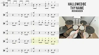 How to Play 🥁   Hallowed Be Thy Name   Iron Maiden