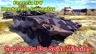 Freccia IFV Dev Server Gameplay and Overview - Spike Missiles Are Coming To War Thunder