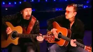 U2´s Bono & The Edge - Van Diemen´s Land Acustic (Dublin 2008)