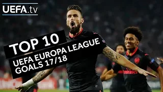 Top ten goals of the UEFA Europa League season