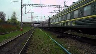 Электровоз ЧС2Т-996 с поездом №298 (Псков → Москва)