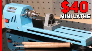 Should You Buy A $40 Mini Lathe? - Mini Lathe Review