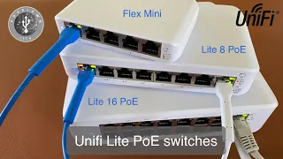 UniFi Lite PoE Switches - The new UniFi desktop switch series