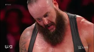 Finn Balor vs Braun Strowman - WWE Raw