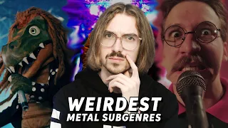 Exploring The Weirdest Metal Subgenres #1 (Dinosaur Metal, Nintendocore, Nedal)