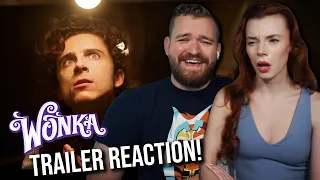 We Were SPLIT On This?!? | Wonka Trailer Reaction | Timothee Chalamet