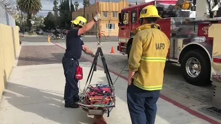 LAFD LITTER BASKET DRILL IN 5 MINUTES