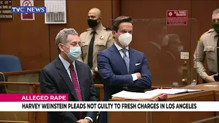 [WATCH] Harvey Weinstein Pleads Not Guilty To Fresh Charges For Alleged Rape