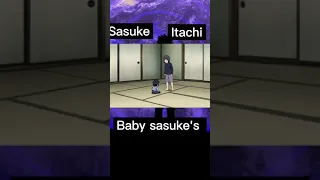 ❤️Baby sasuke's ❤️ 💙itachi 💙 cute moment with itachi