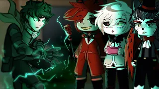 Hazbin Hotel React To Deku As Charlie's Brother // Gacha React