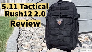 New 5.11 Tactical Rush12 2.0 Backpack Review