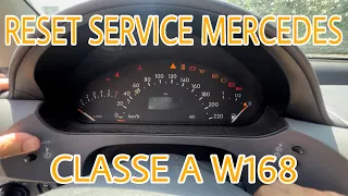 RESET SERVICE MERCEDES CLASSE A W168 (97-2004)