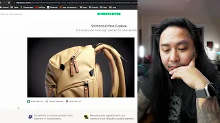 Shimoda Urban Explore Backpack Launch Reaction