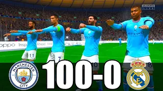 FIFA 23 | RONALDO, MESSI, MBAPPE, NEYMAR, ALL STARS | MANCHESTER CITY 100 - 0Real Madrid