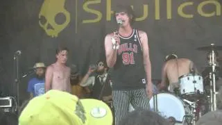 Foxy Shazam @ Warped Tour- "The Only Way to My Heart" (HD) Live on 7-16-2011