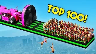 TOP 100 FUNNIEST GTA 5 FAILS EVER! (Funny Moments Grand Theft Auto V Compilation)