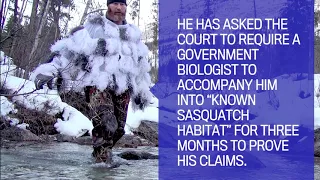 Do sasquatch exist? Bigfoot believer takes B.C. gov't to court