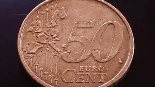 ULTRA RARE 👉 € 570,000,00 👈 MOST EXPENSIVE 50 CentEuro Germany Look for this!