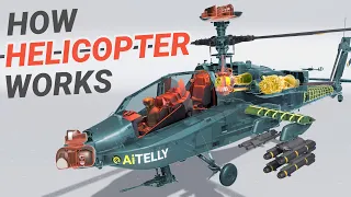 How a Helicopter Works? Boeing AH-64 Apache
