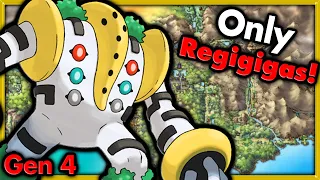 Can I Beat Pokemon Heart Gold with ONLY Regigigas  🔴 Pokemon Challenges ► NO ITEMS IN BATTLE