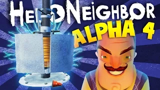 EXPLORING MORE SECRETS IN HELLO NEIGHBOR ALPHA 4 | Hello Neighbour Alpha 4