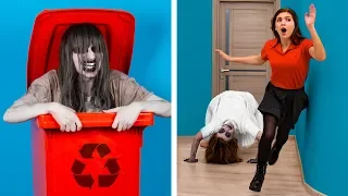 Try Not To Laugh: 14 Halloween Pranks Gone Wrong / DIY Halloween Decor Ideas