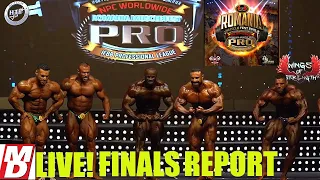 2023 Romania Musclefest Pro Finals Report MD Live with Ron Harris