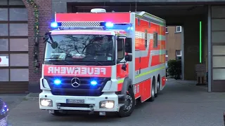 [Feuermeldung in Krankenhaus!] Einsatzfahrten Feuerwehr Düsseldorf